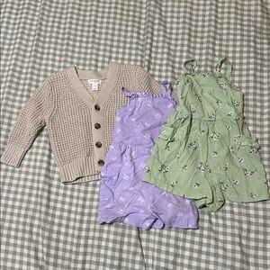 Cat and Jack bundle of 3 - 12 month